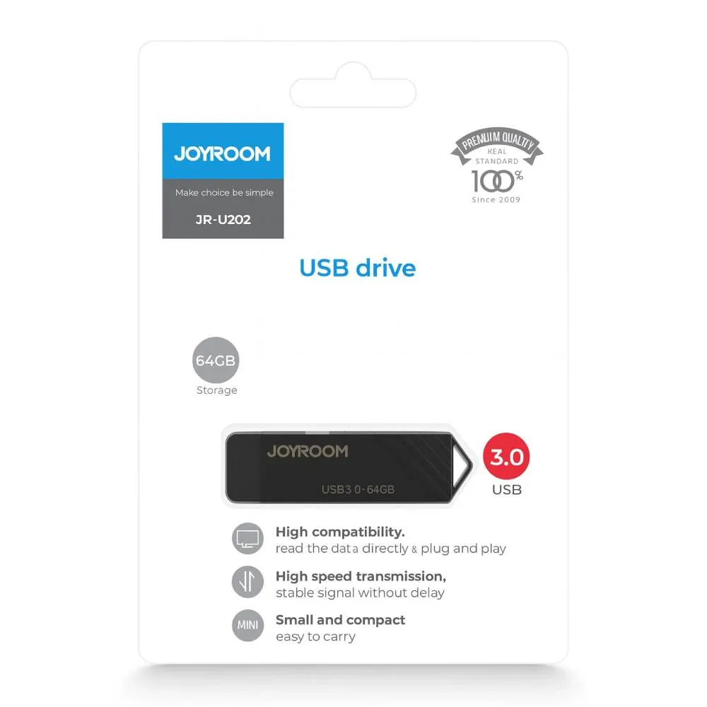 Fleş toplayıcı Joyroom 3.0 JR-U202 64GB (694123782) — Adapters and enclosures for hard drives