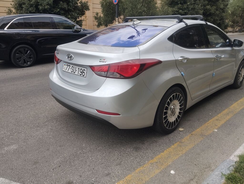 Hyundai Avante: 1.6 l 2015 il Sedan — Avto, Bakı (3)