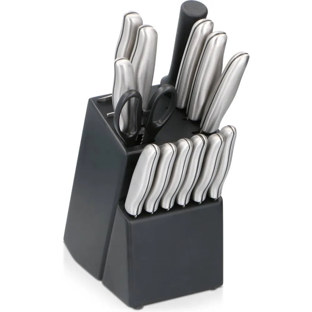 Bıçaq dəsti Alpina with block 15pc (8711252586670) — Ürünler
