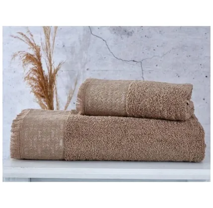 Dəsmal dəsti New Bride Home 50x90-80x150 Bej 2 ədəd — Mallar
