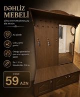 Evinizə zövq və eleqantlıq qatacaq dəhliz mebeli Səliqəli — Dəhliz mebeli