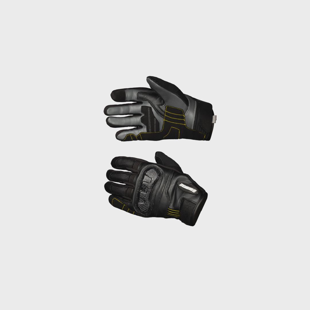 Əlcək Motoverse Summer, dəri, Black (XXL) — Motosiklet geyimi, Bakı