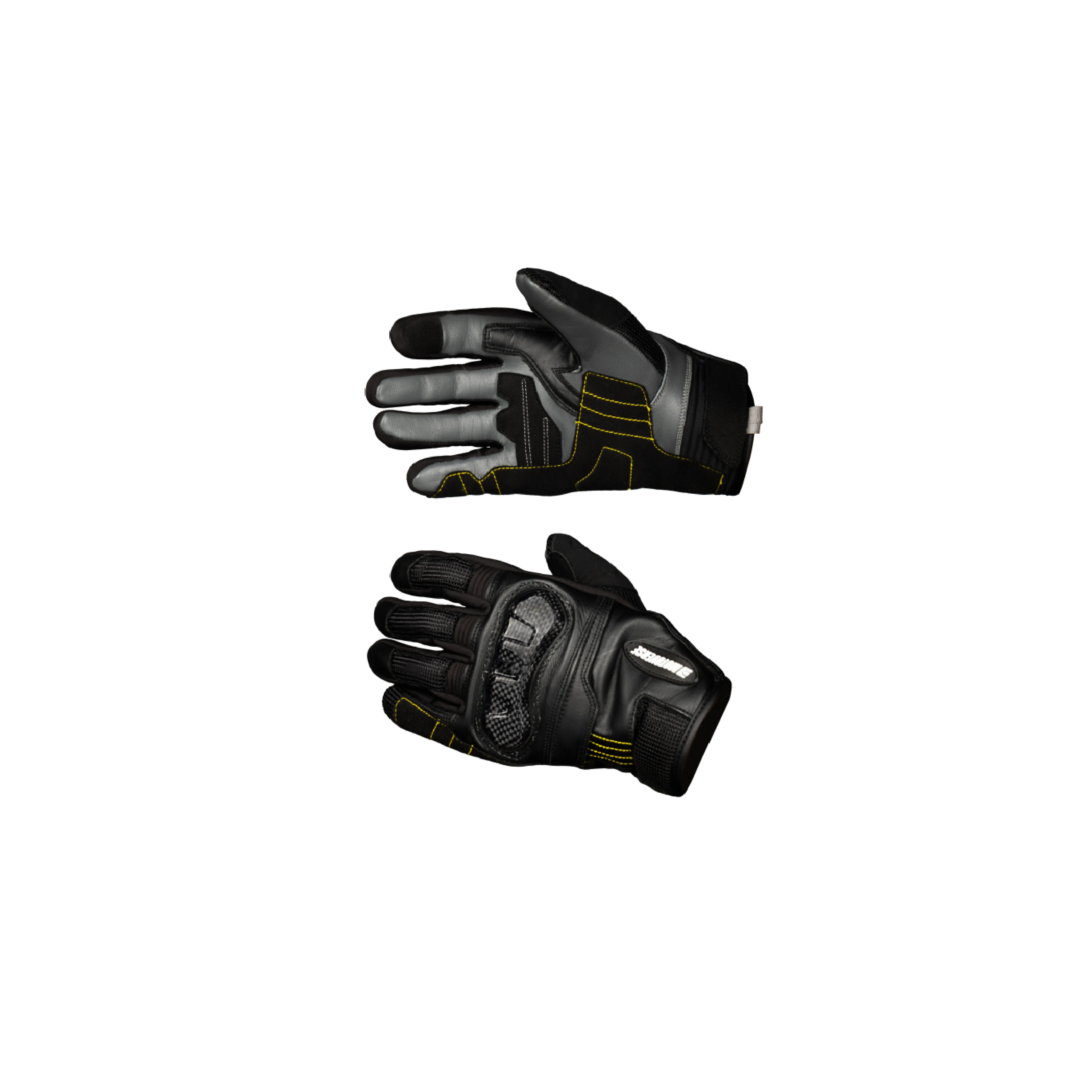 Əlcək Motoverse Summer, dəri, Black (XXL) — Мотоэкипировка