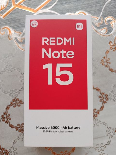 Xiaomi Redmi Note 15 Black 256GB/8GB — Bakı