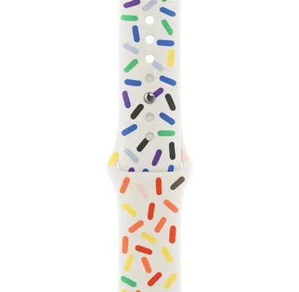 Qolbaq Apple 45mm Pride Edition Sport Band - M/L (MUQ43ZM/A) — Bakı