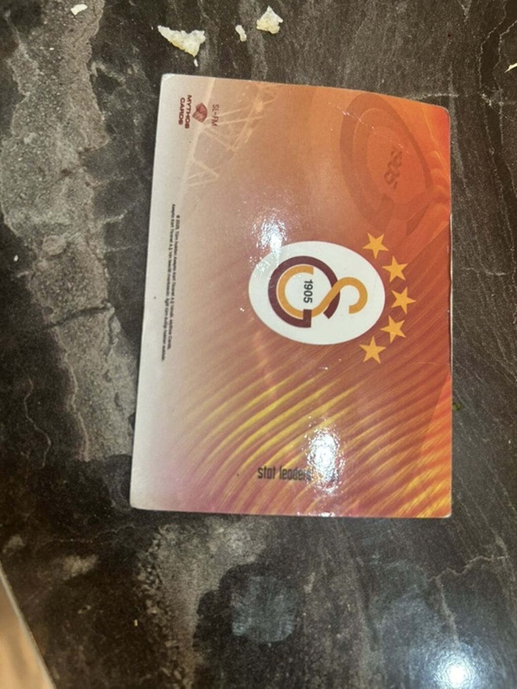 Fernando Muslera temalı kolleksiya kartı - Seriya: Mythos Cards — İdman, hobi, istirahət, Bakı (2)