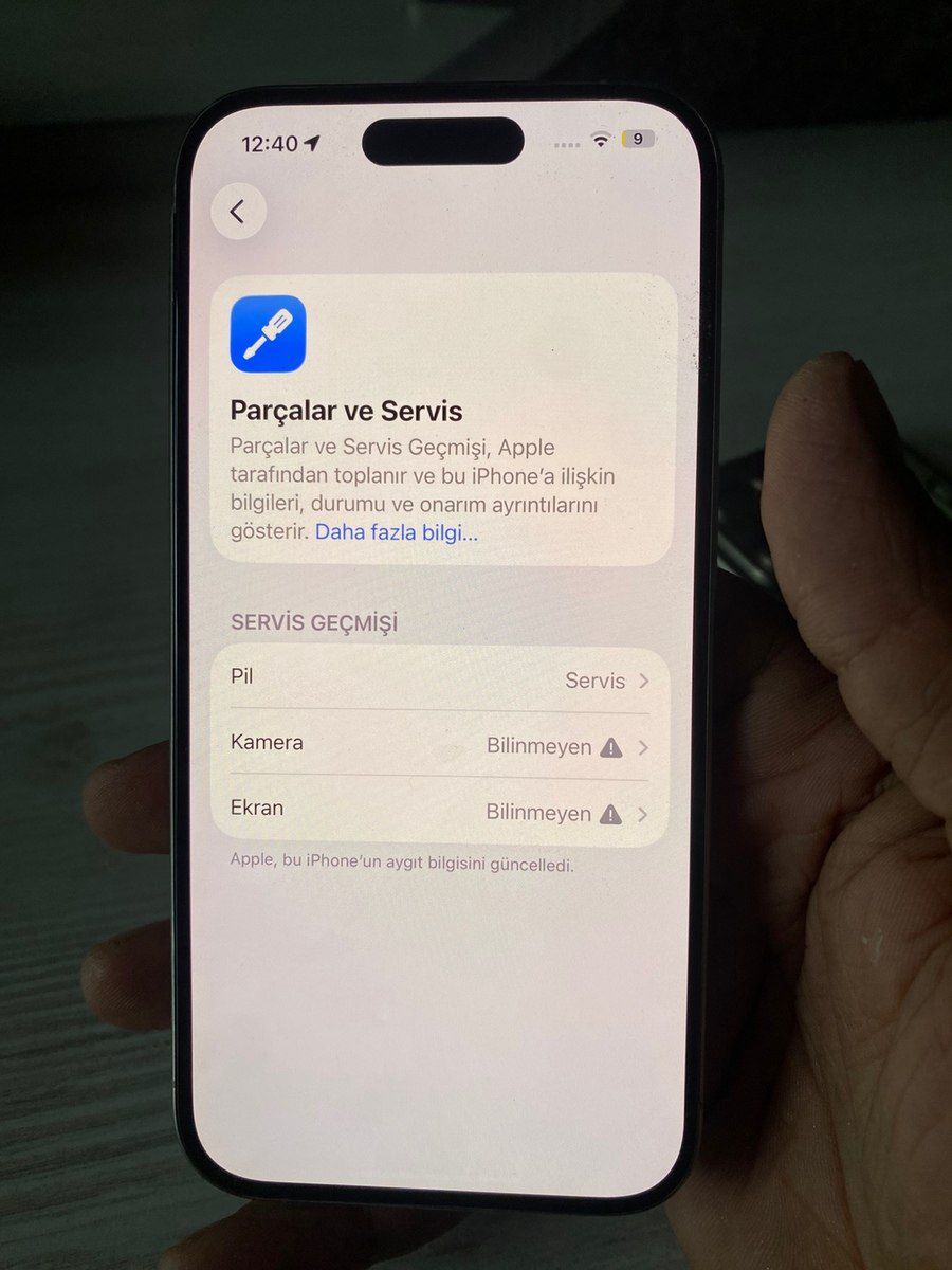 Apple iPhone 15 Pro Natural Titanium 128GB/8GB — Smartfonlar, Bakı (2)