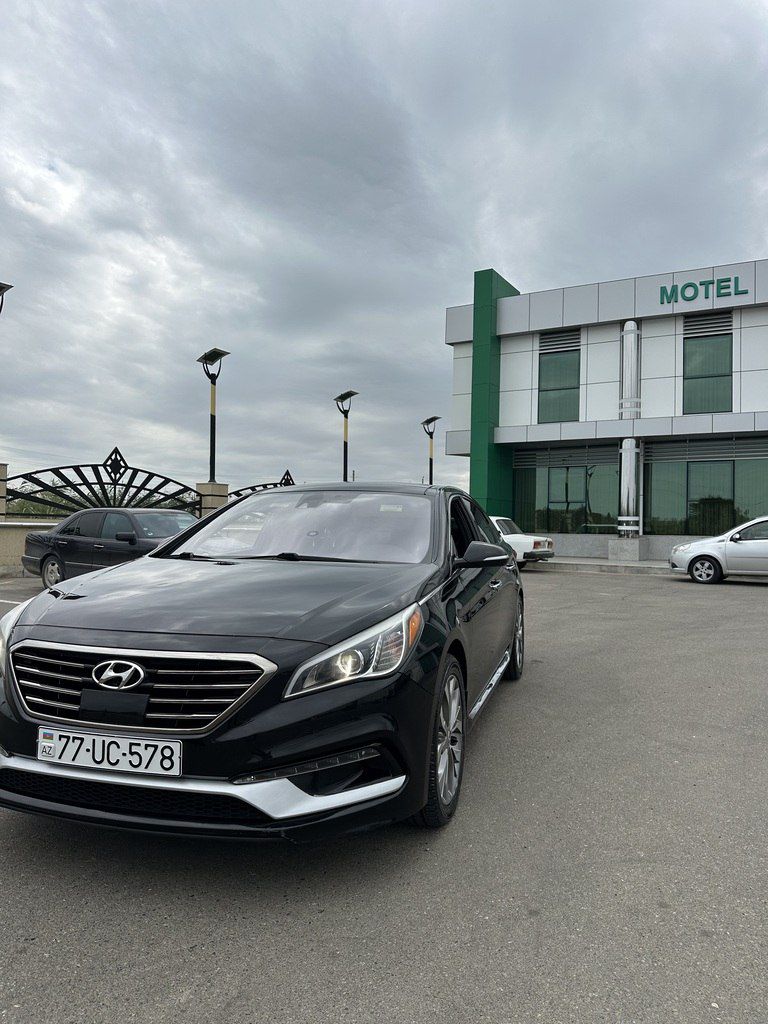 Hyundai Sonata, 2.0 L, 2015 il, 200 490 km — Avtomobillər, Beyləqan (2)