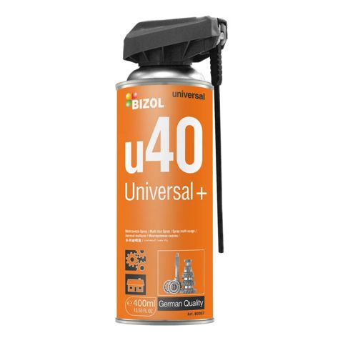 Yağlayıcı sprey Bizol U40 Universal+ 0.4 lt — Bakı