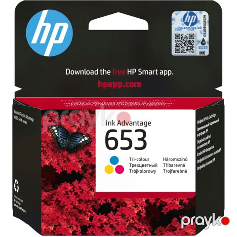 Kartric HP 653 Tri-Color 3YM74AE — Bakı