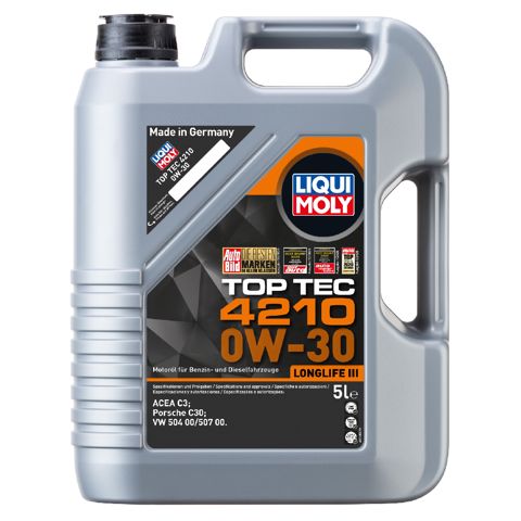 Mühərrik yağı Liqui Moly Top Tec 4210 0W-30 21605 — Bakı