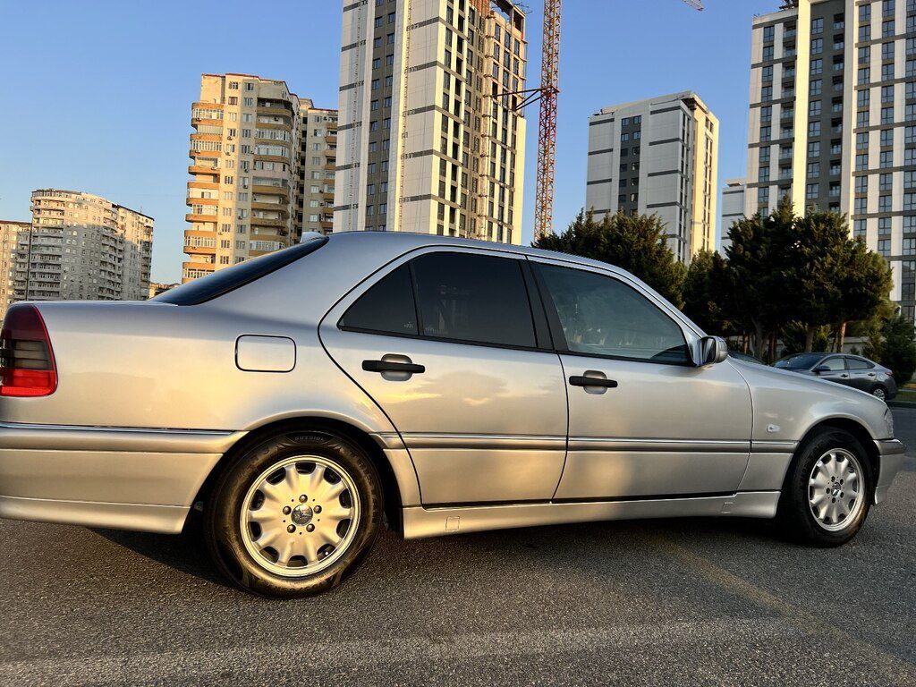 Mercedes C 200, 2.0 L, 1999 il, 350 000 km — Avtomobillər, Bakı (7)