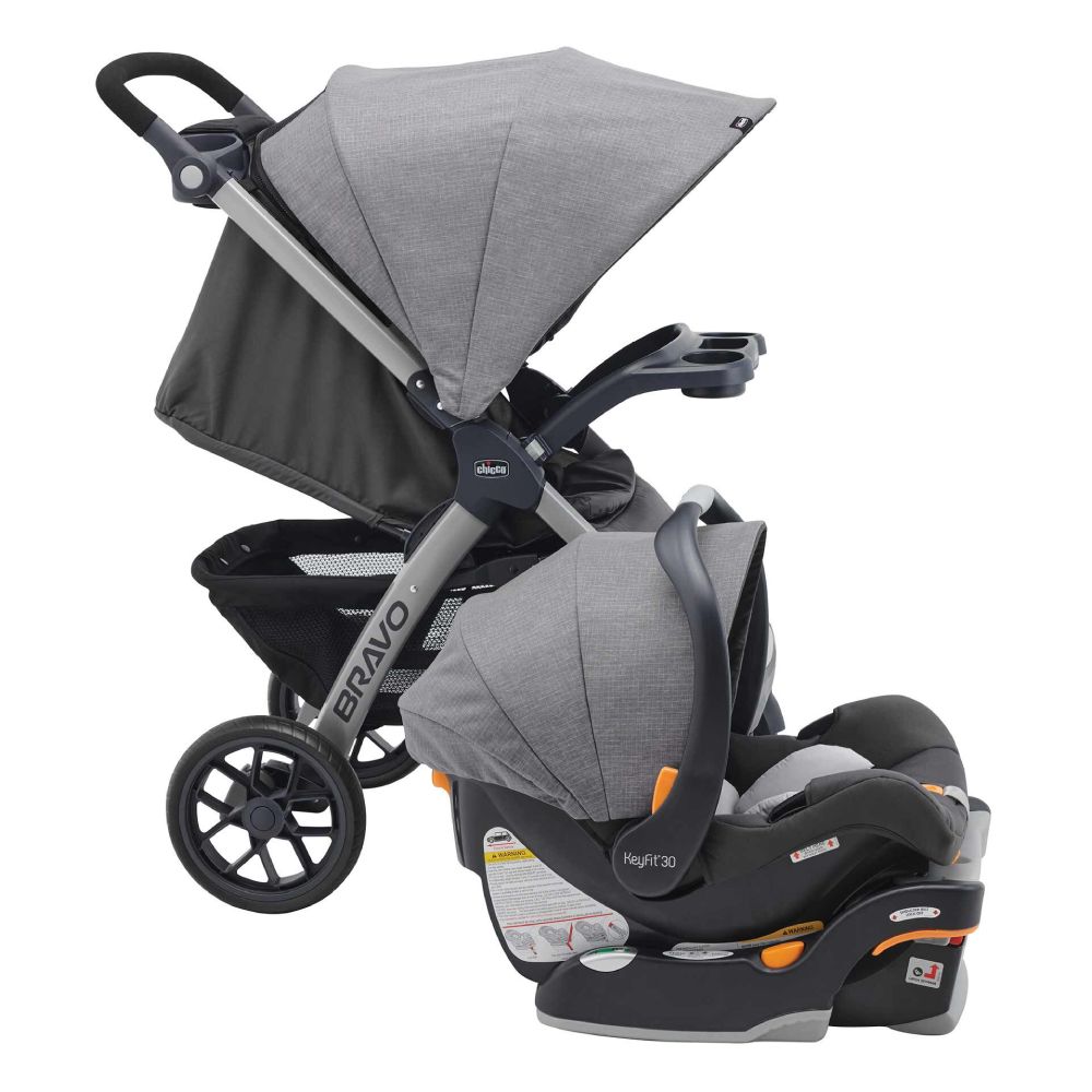Uşaq arabası Chicco Bravo 3-ü 1-də Boz 00079632790070 — Arabalalar və avtokresloları, Bakı (3)