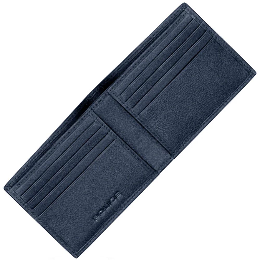 Pul kisəsi Police Grande Gents Pkt-Walt in Leather PELGW2207302 Navy — Geyim aksesuarları, Bakı (3)