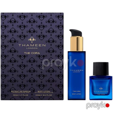 Hədiyyə dəsti Thameen The Cora (50 ml Parfüm + 100 ml Bədən losyonu) 5060905833429 — Bakı