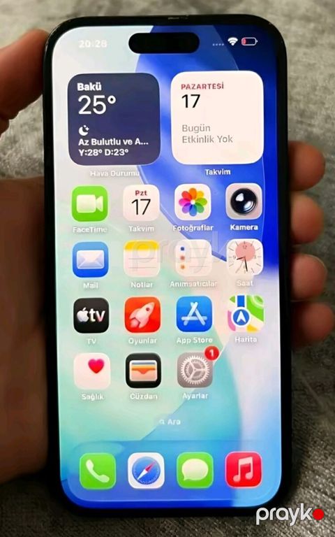 Apple iPhone 15 Black 128GB/6GB