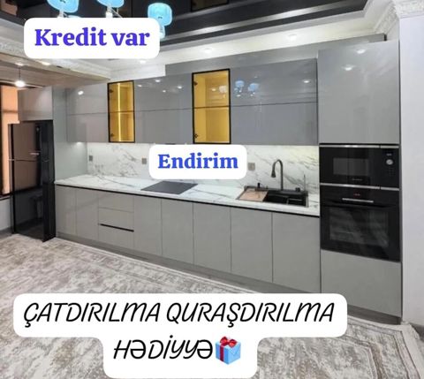 *sifarişlə mətbəx mebeli ƏN Ucuz Bizdə Sifarişlə istəsəz pm — Bakı
