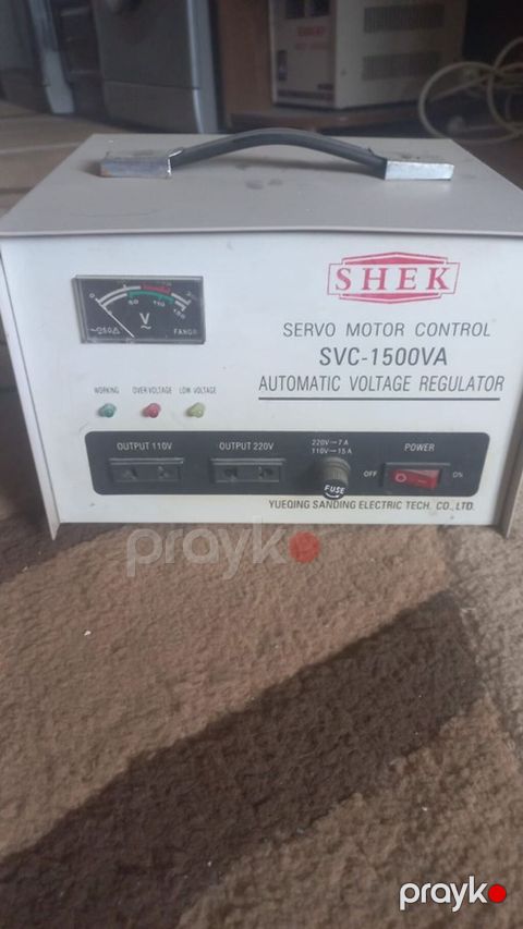 Shek SVC-1500VA avtomatik gərginlik tənzimləyicisi (Automatic Voltage — Bakı