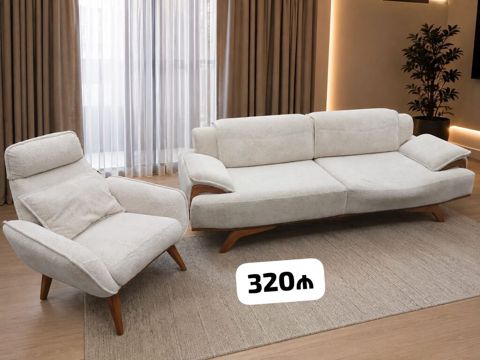 Divan kreslo dəsti satılır 320₼.³⁰. (1 ədəd kreslo). Ünvan — Mehdiabad