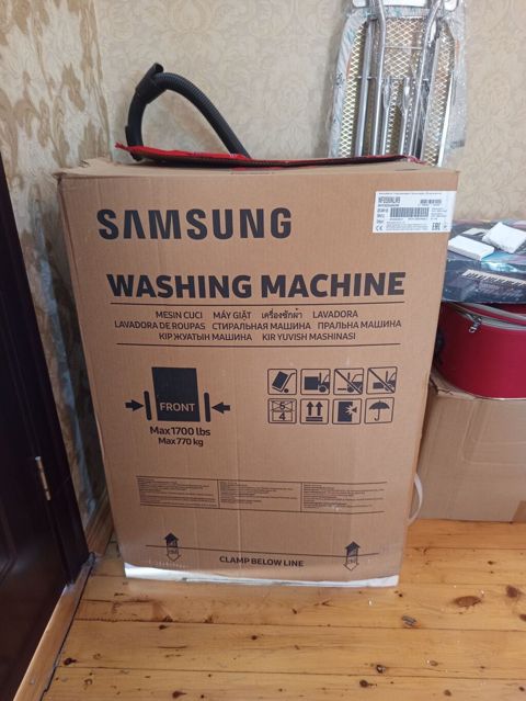 Samsung paltaryuyan maşın – 6.0 kq - Ön yükləməli, digital ekranlı — Goranboy