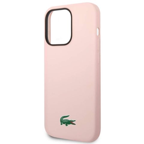 Qoruyucu örtük Lacoste MagSafe Silicone iPhone 15 Pro Max Pink LCHMP15XSLOI — Bakı