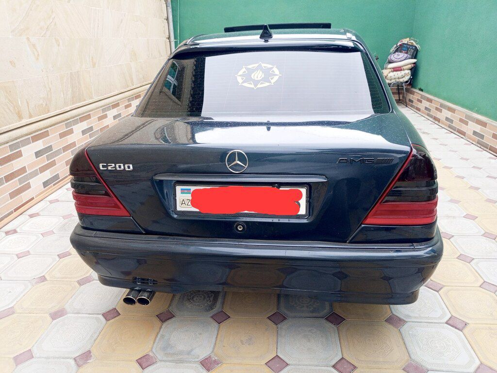 Mercedes C 200, 2.0 L, 1995 il, 452 312 km — Avtomobillər, Bərdə (2)