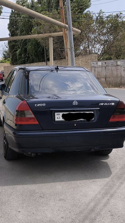 Mercedes C 200, 2.0 L, 1995 il, 409 000 km — Avtomobillər, Bakı (4)