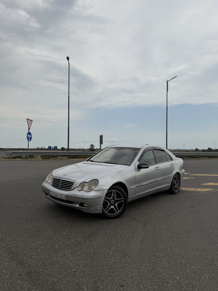 Mercedes C 200, 2.0 L, 2001 il, 358 000 km — Avtomobillər, Bakı (7)