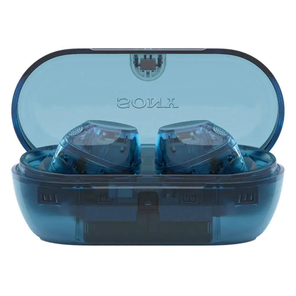 Simsiz qulaqlıq Sony WF-C710N Truly Wireless Noise Canceling Earbuds/Glass Blue — Wireless headphones