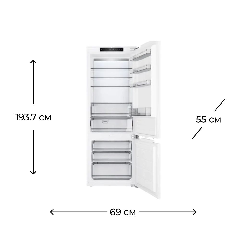 Soyuducu Bompani BOEKO340W — Soyuducular, Bakı (3)