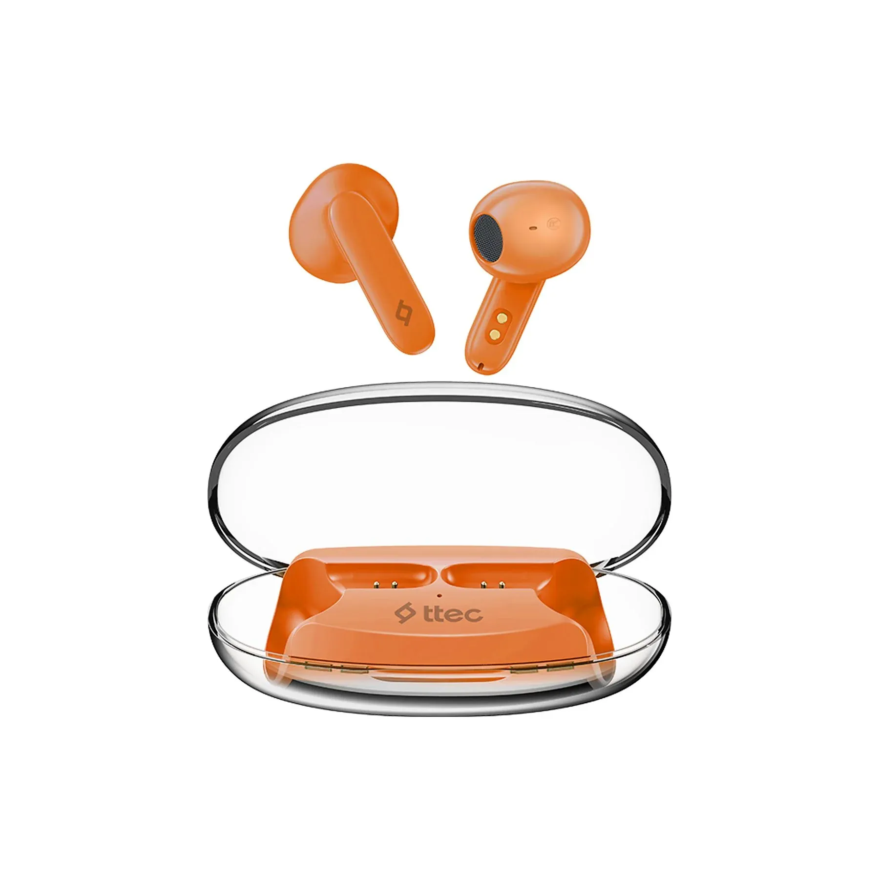 Simsiz qulaqlıq Ttec AirBeat Glace True Wireless Mercan Turuncu(2KM170MT) — Bakı
