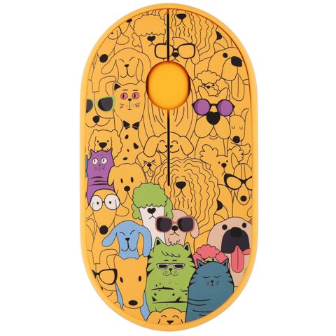 Mouse 2E MF300 Silent 2E-MF300WPETSYW Yellow — Bakı
