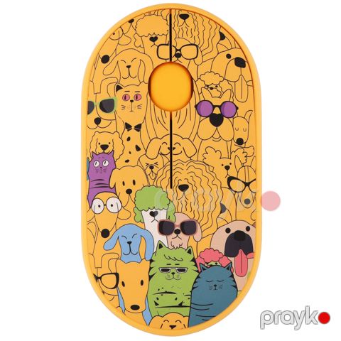Mouse 2E MF300 Silent 2E-MF300WPETSYW Yellow — Bakı