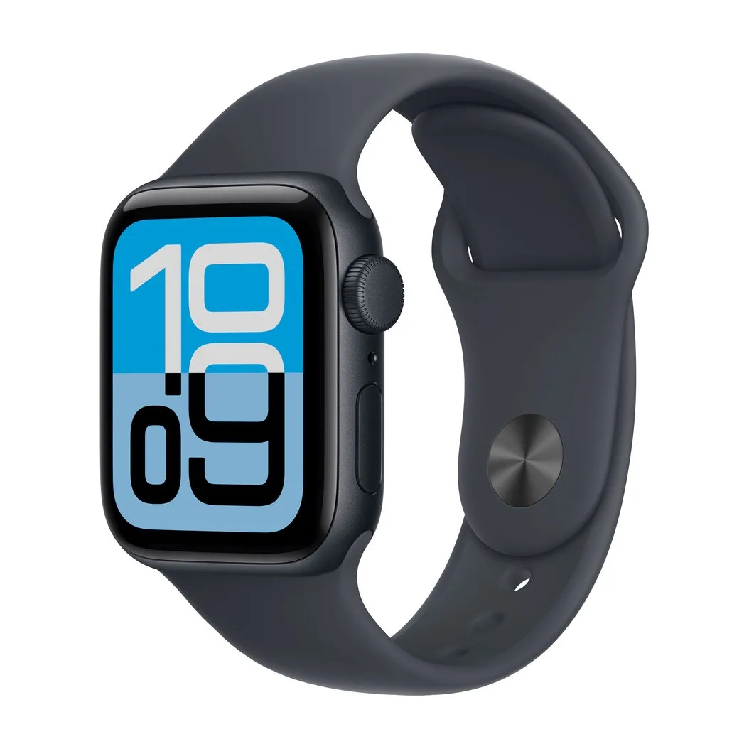 Smart saat Apple Watch SE 3 GPS 44mm Midnight Aluminium Case with Midnight Sport Band - M/L (MEHQ4RK/A) — Bakı