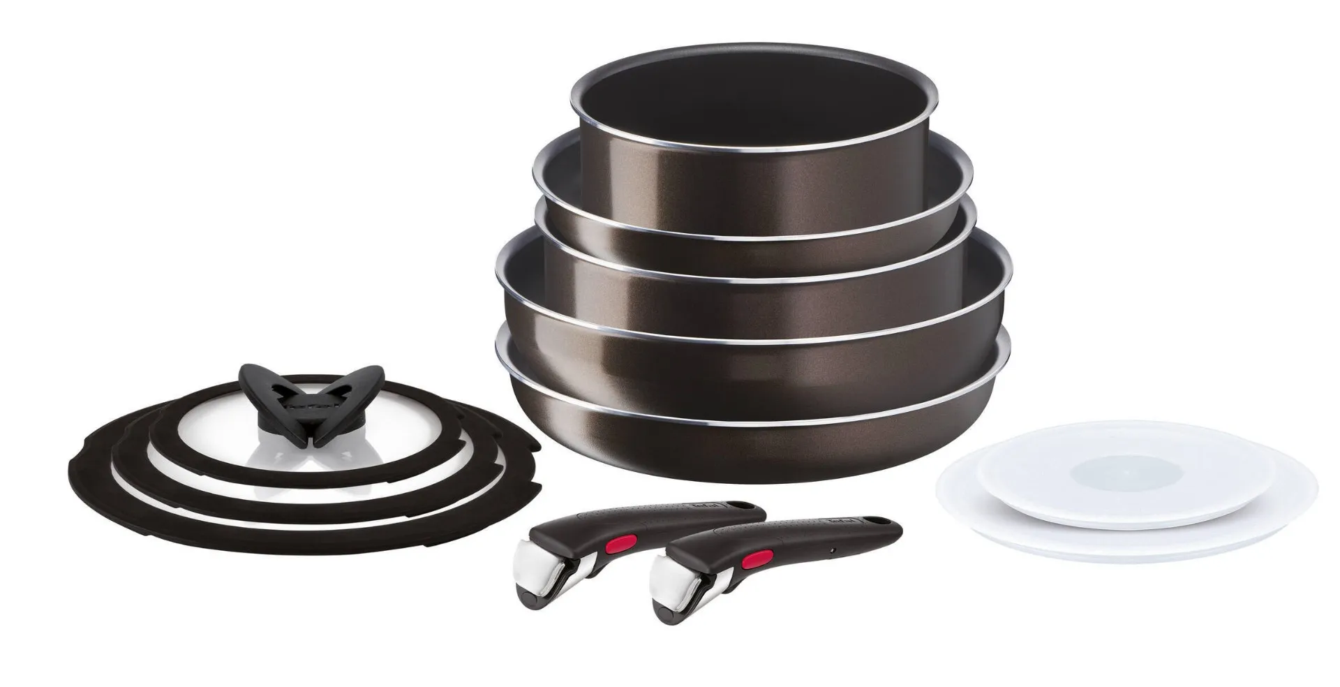 Tava və Qazan Dəsti Tefal Ingenio Titanium XL Intense 2X Böyük Set 12 Parça (2100125498) — Bakı