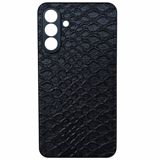 Samsung Galaxy A36 case Leather Crocodille Black — Cases