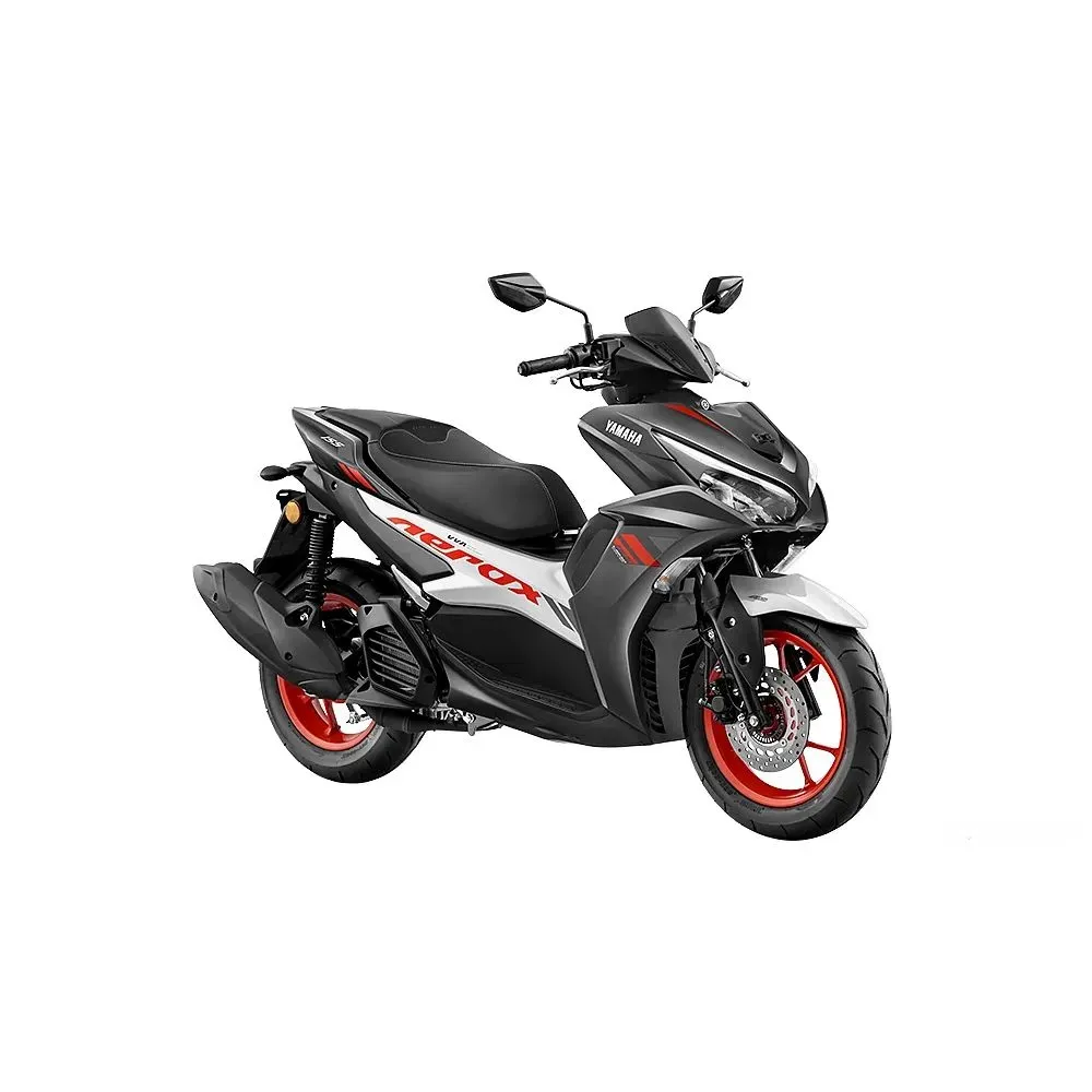Moped Yamaha Aerox 155 Grey Vermillion, 2026 (Aerox 155 GRY Vrml 26)