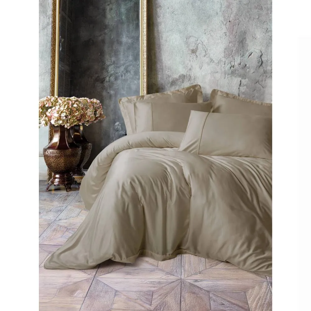 Yataq dəsti Cotton Box Silky Bej İki nəfərlik (8680108070420) — Bakı