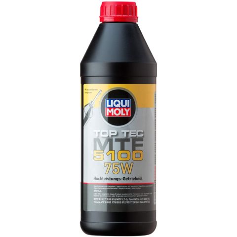Sürətlər qutusu üçün yağ Liqui Moly Top Tec MTF 5100 75W 20842 1 lt — Bakı