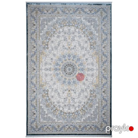 Xalça Mələklər Almas Silk 150×230 (A775B) Bej, Mavi — Bakı