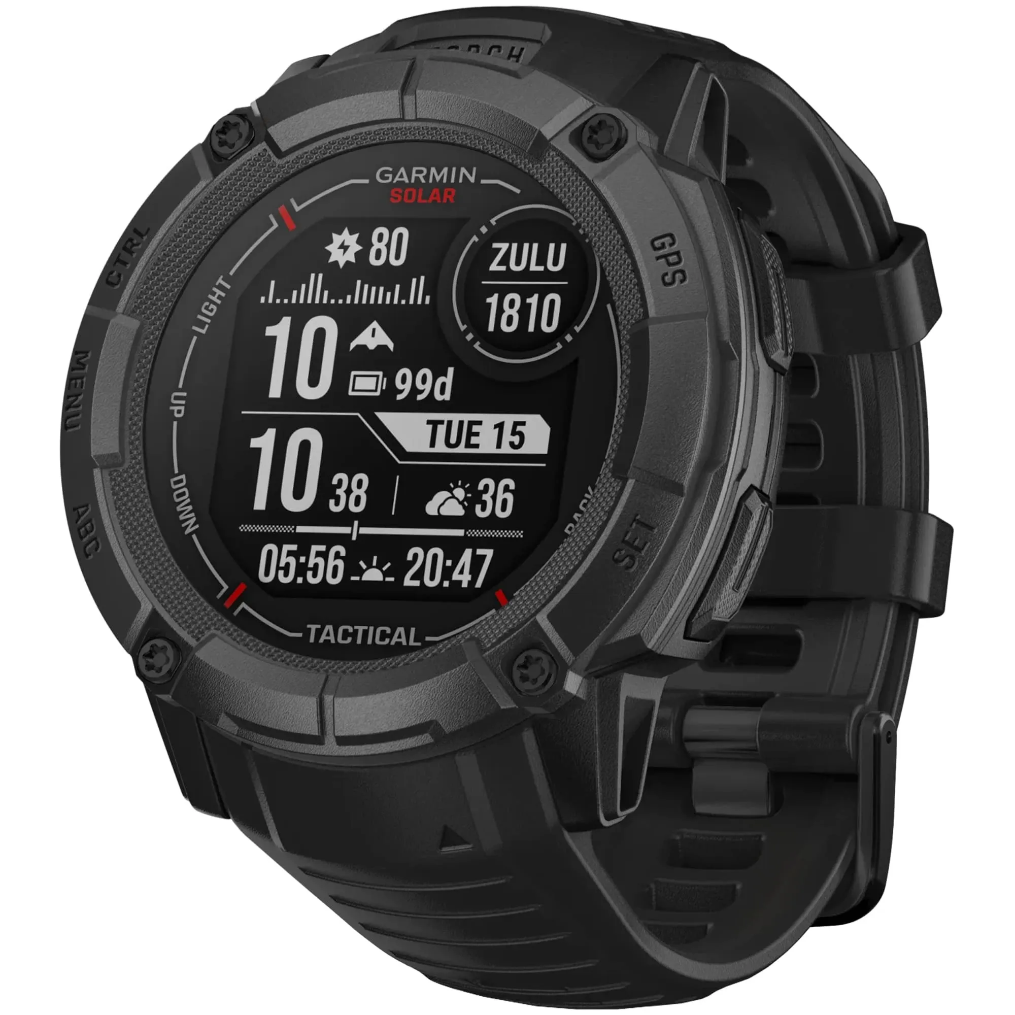 Smart saat Garmin Instinct 2X Solar Tactical Black (INSTICNT2XBLK) — Bakı