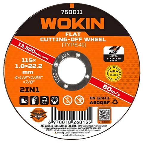Kəsmə disk Wokin W760018