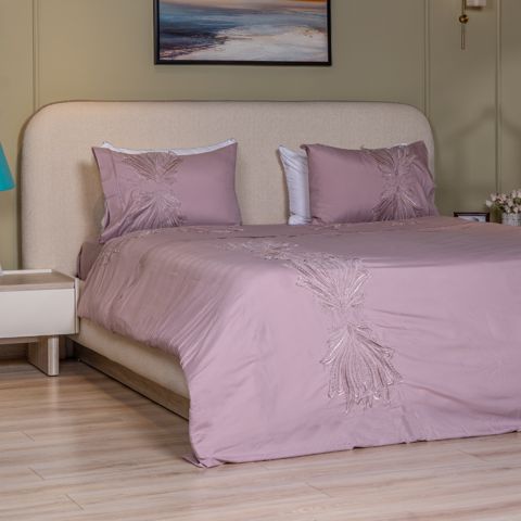 Tekstil yataq dəsti Cehizçi Laura Grand (WH-31) Purple — Bakı