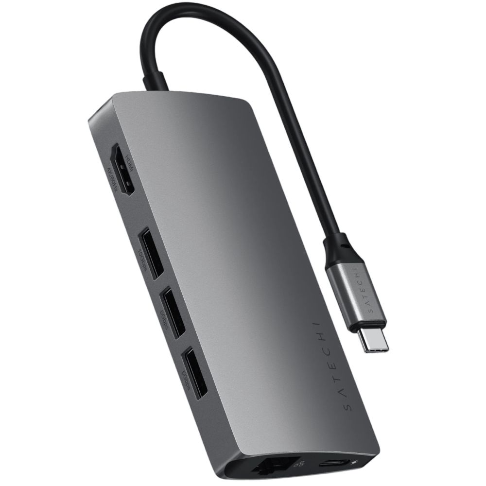 USB Hub Satechi USB Type-C ST-TCMA2M Space Grey — Kompüterlər və noutbuklar, Bakı (3)