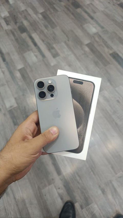 Apple iPhone 15 Pro Natural Titanium 512GB/8GB — Bakı