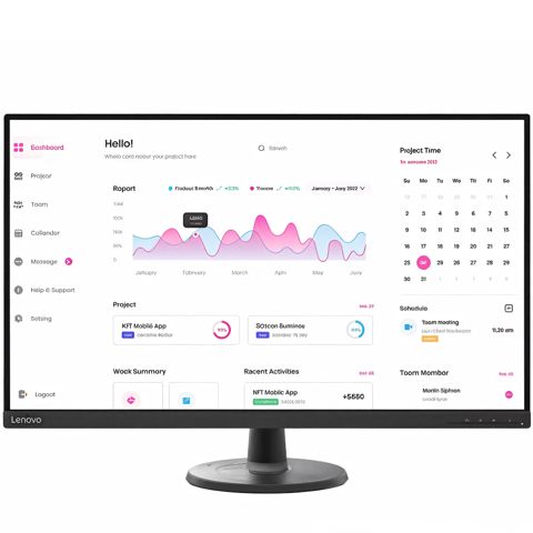 Monitor Lenovo D32-40 (66FCGAC2EU) — Bakı