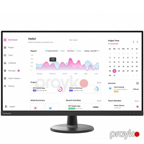 Monitor Lenovo D32-40 (66FCGAC2EU) — Bakı