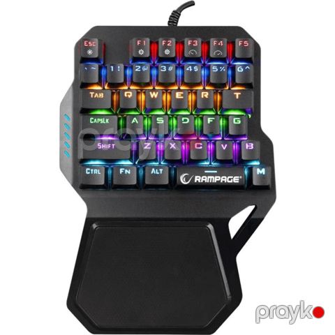 Oyun klaviaturası Rampage KB-R77 Palm Black — Bakı