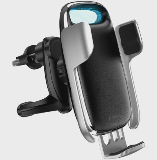 Baseus Car Holder Mount&Wireless Charger Robot WXHW02-01 Black — Telefon dayaqları və tutacaqları, Bakı