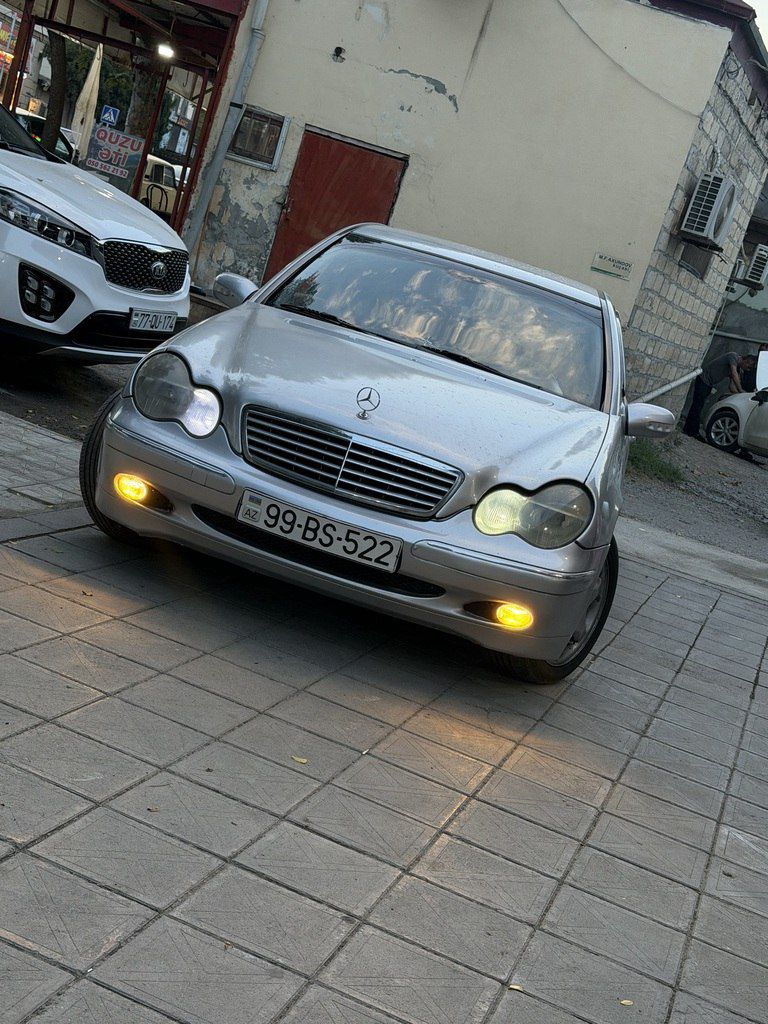 Mercedes C 200, 2.0 L, 2001 il, 335 655 km — Avtomobillər, Ağdam (2)